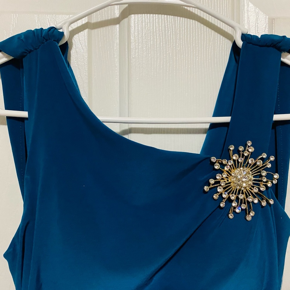 Cachet Royal Blue Formal Gown - formal dress size S
